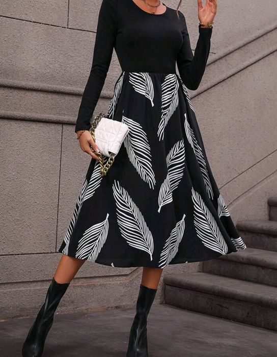 Sukienka długa na wiosnę lato