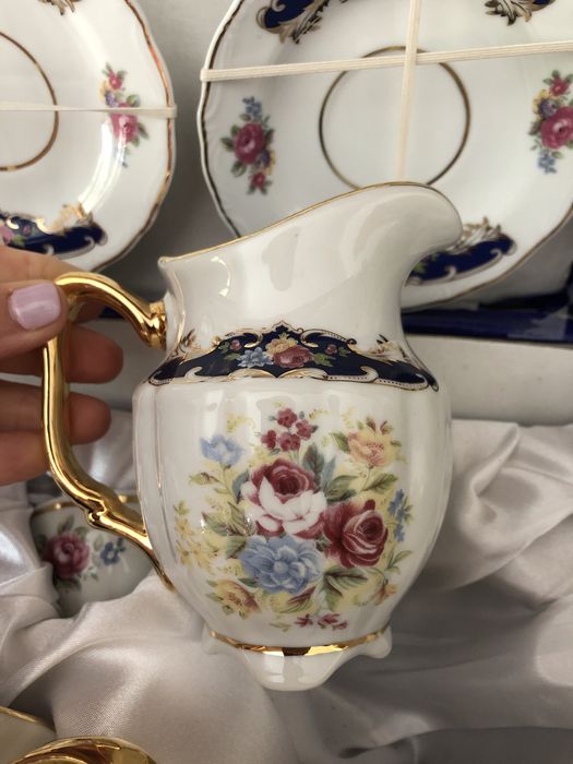 Conjunto chá porcelana