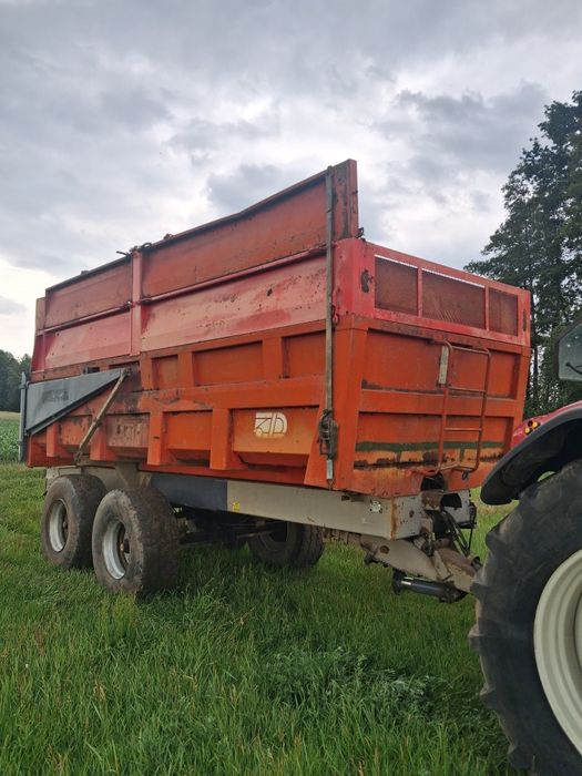 Przyczepa 14 ton ,skrętna oś