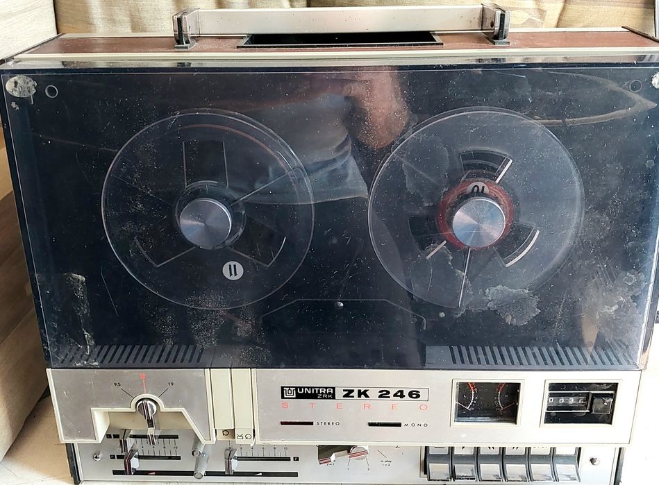 Magnetofon szpulowy ZK-246 PRL