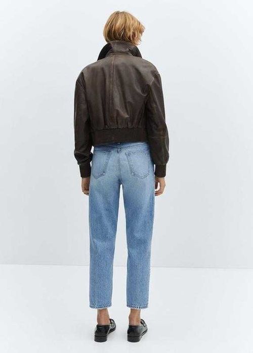 Прямі джинси сині mango розмір xs/s