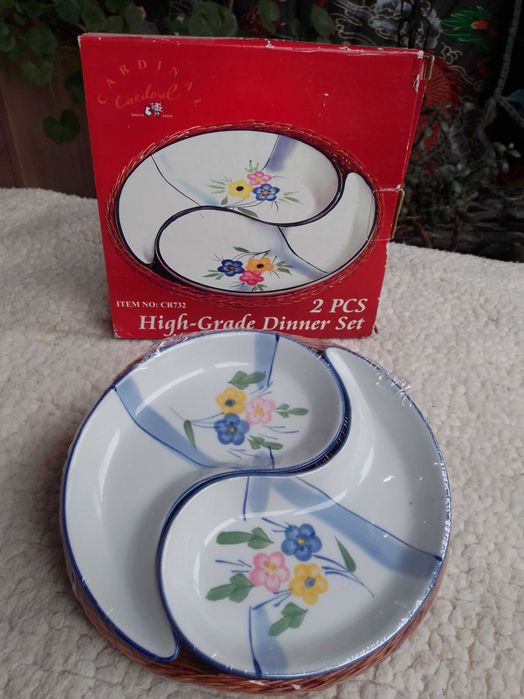 Подарочный набор тарелок, тарелки, селедочницы СССР