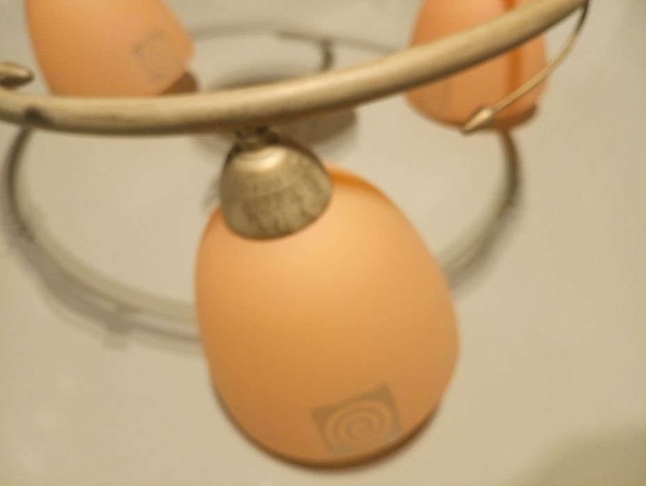 Zestaw oświetlenia - lampa sufitowa i kinkiet