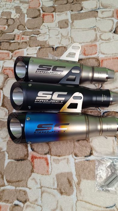 Вихлоп прямоток SC Project acrapovic вихлопна банка акрапович глушник