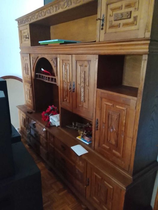 MOVEL DE SALA ESTILO CLASSICO 3 MODULOS