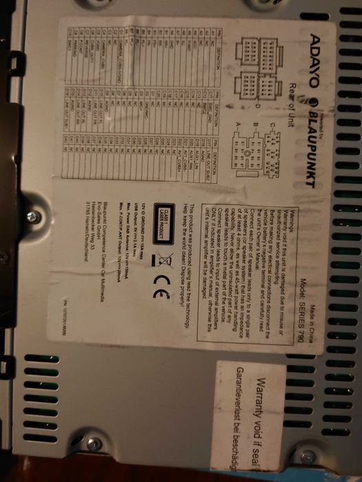 Blaupunkt series 790