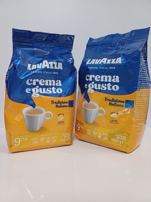 Кава в зернах Зернова Lavazza Crema E Gusto Tradizione Italiana 1кг