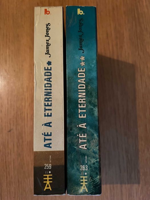 ATÉ À ETERNIDADE      Volumes 1 e 2       James Jones