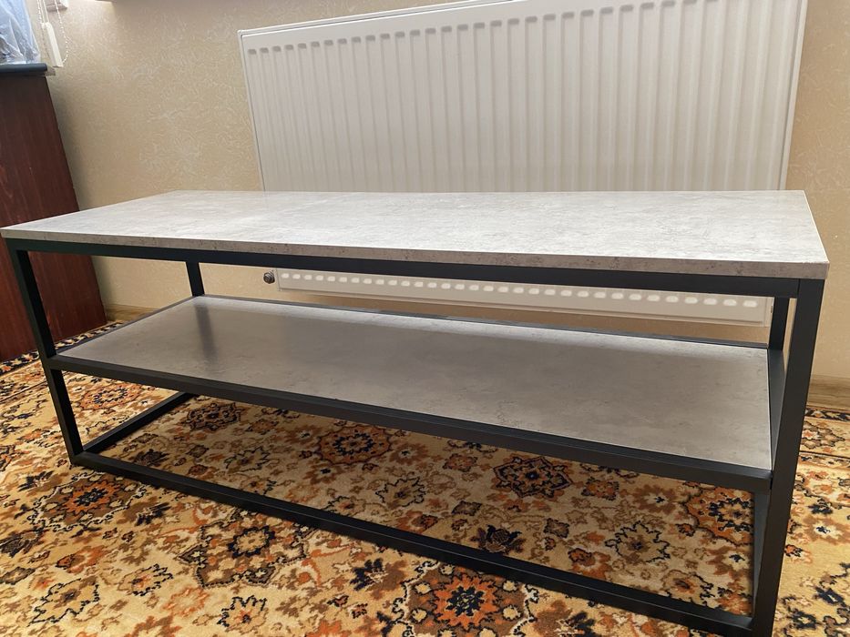 Тумба під ТВ 120*40*45 від JYSK.колір бетон.стан-нова