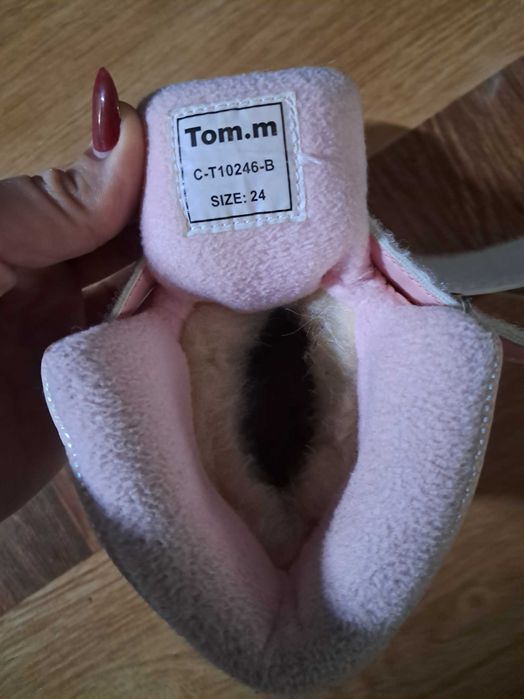 Чоботи зимові для дівчинки