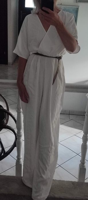 Elegancki kombinezon Vila szeroka nogawka