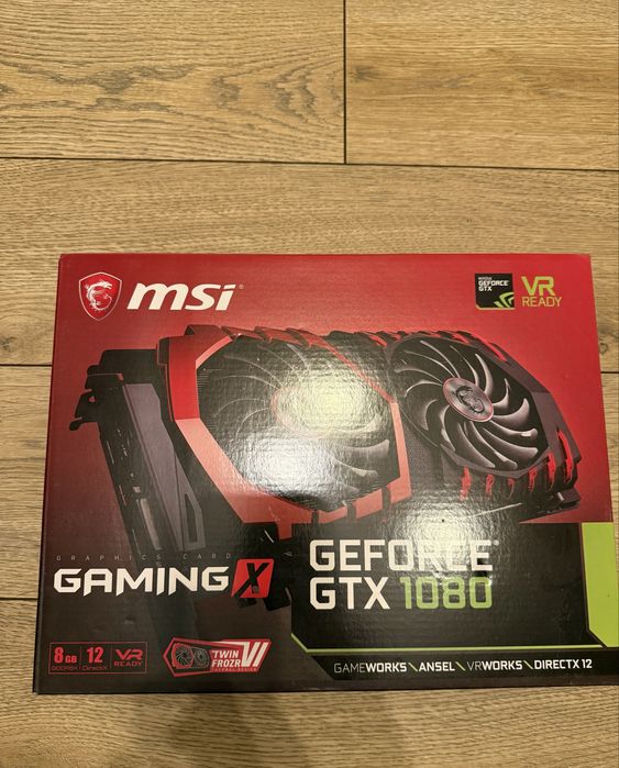 GTX 1080 MSI Gaming X 8GB GDDR5X