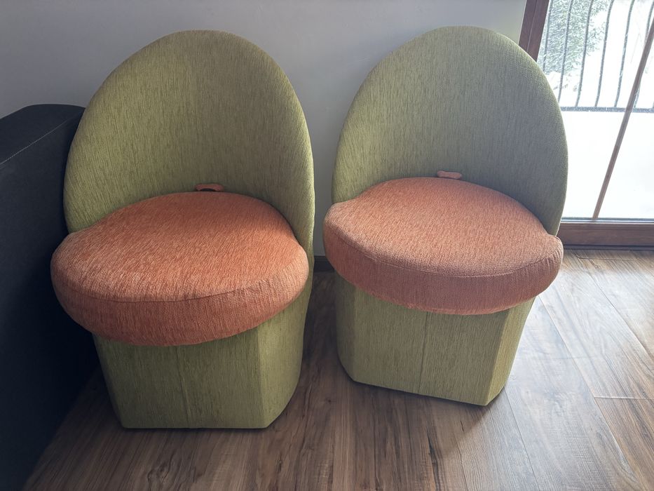 Pufy do pokoju dla chlopca,2 szt