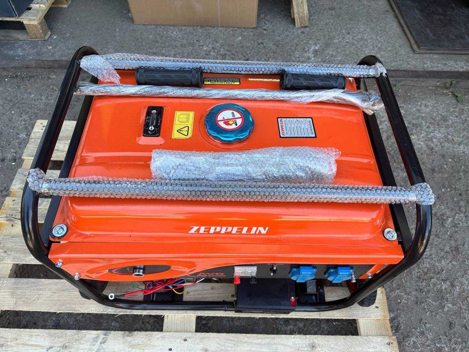 Бензиновий генератор Zeppelin 6000 6.6 кВт, мідь, доставка, самовивіз