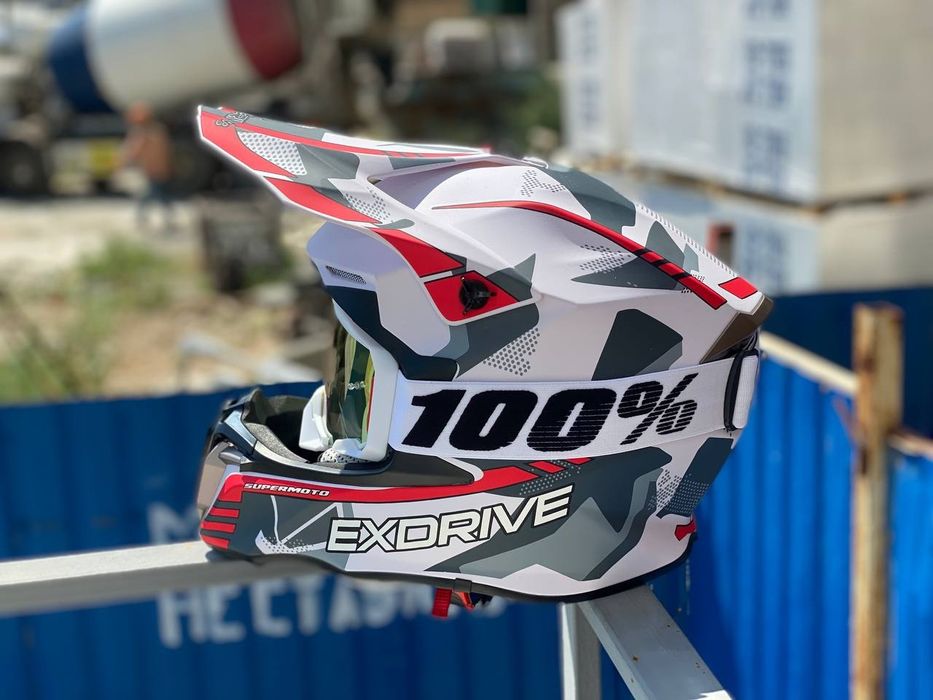 Шлем кроссовый FOX, шлем,мотошлем ендуро на мотоцикл, скутер