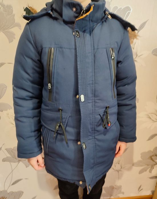 Куртка-пальто зимова,для хлопчика