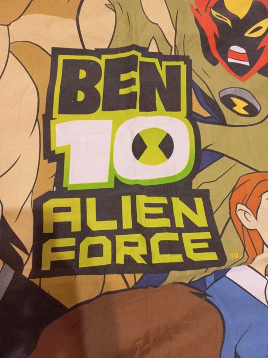 Pościel BEN TEN dla chłopca BEN 10 stan BDB  200cm x 135cm   200 x 135