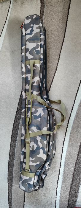 Прочный чехол для удилищ Feima на 3 секции 150см (Камуфляжный)