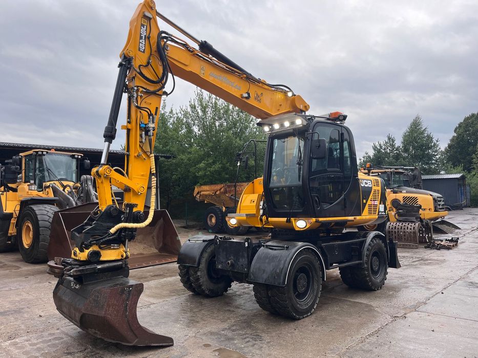JCB JS145W  Sprowadzona * Rototilt Engcon * Centralne smarowanie * S60 * Stan BDB