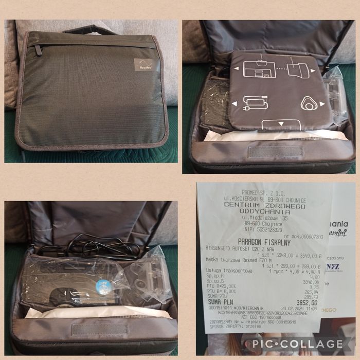 Aparat na Bezdech Senny CPAP Resmed Airsense 10 Autoset