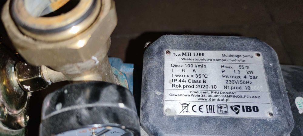 Pompa do wody MH 1300