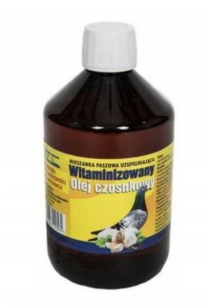 IRBAPOL Olej czosnkowy witaminizowany 500ml Wspomaganie Odporności