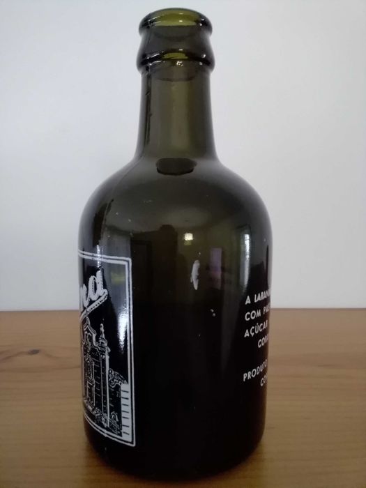 Garrafa de Refrigerante, Pirogravada, Tipo Pote: Laranjada Fontelina - Viseu