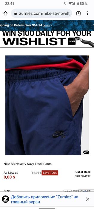 Штаны nike sb идеал