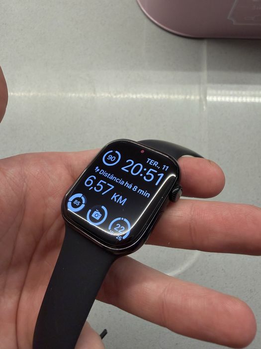 Apple watch serie 11 46 mm com garantia.
