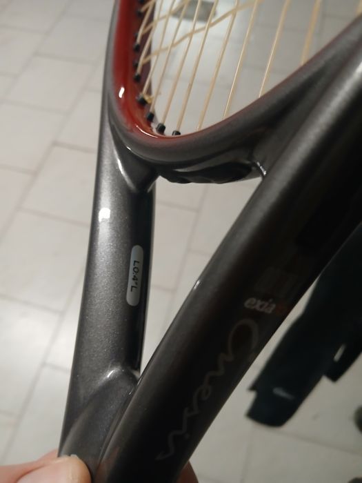 Raquete Tennis Inesis Exia Fiber c capa  usado 1x