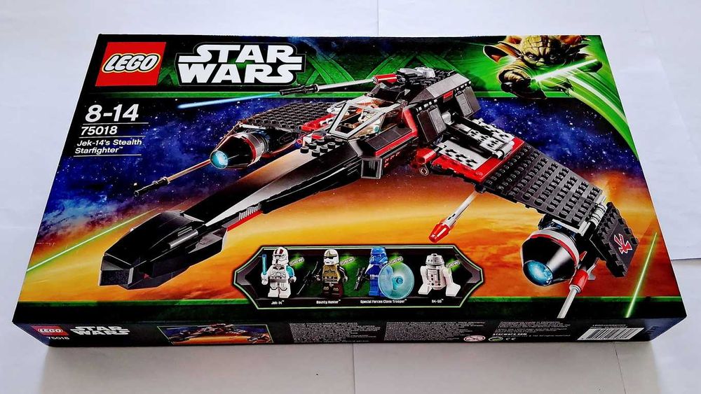 Lego Star Wars 75018 Jek-14's Stealth Starfighter selado