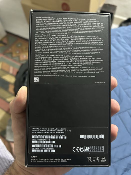 Iphone 12 pro max 256gb
