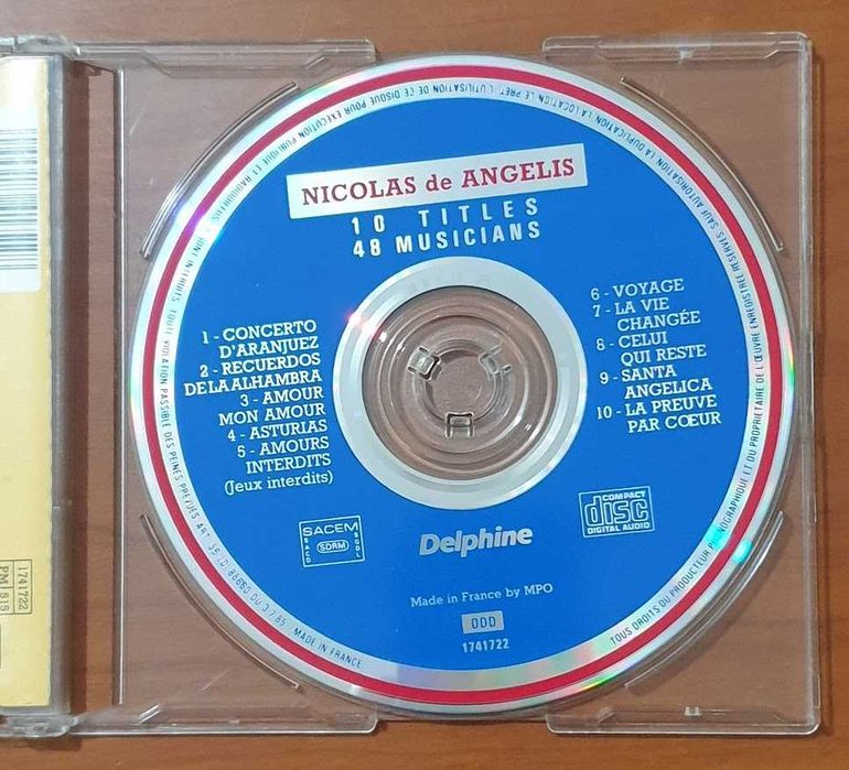 CD - Nicolas de Angelis - Mini Best