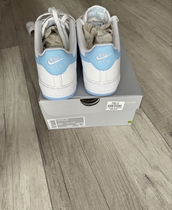 Buty Nike Air Force 1 GS White Aquarius roz. 39