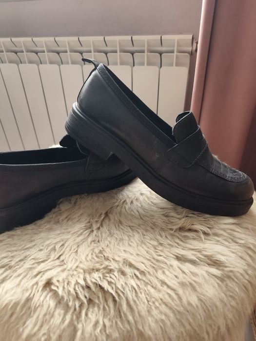 Lasocki loafersy skórzane