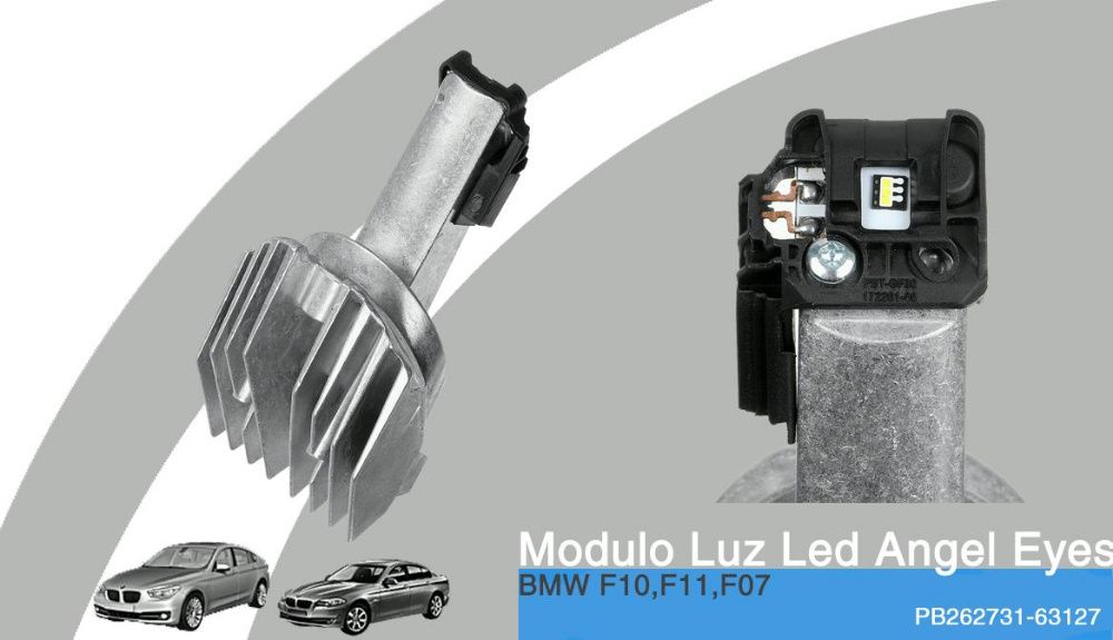 Modulo Luz Led Angel Eyes NOVO p/BMW F10, F11, F07