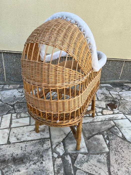 Berço de Verga/Vime Vintage