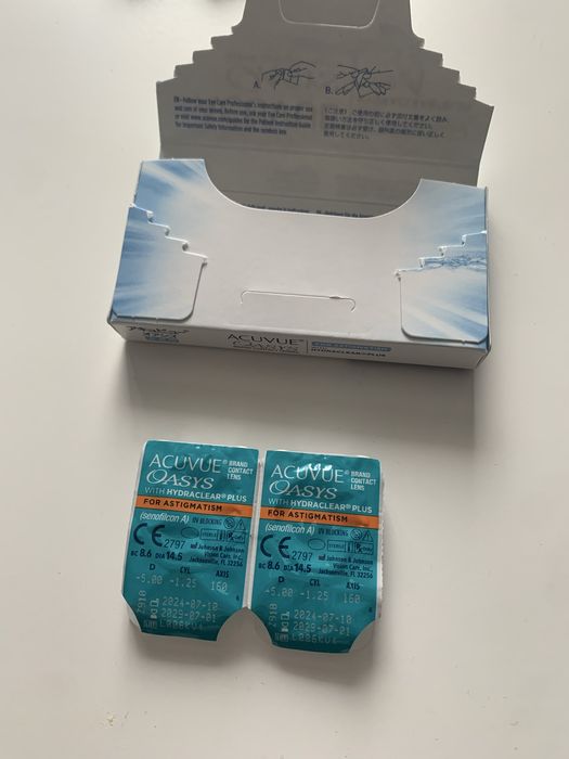 Soczewki Acuvue Oasys -5.0
