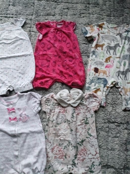 Rampersy dla dziewczynki 56-68