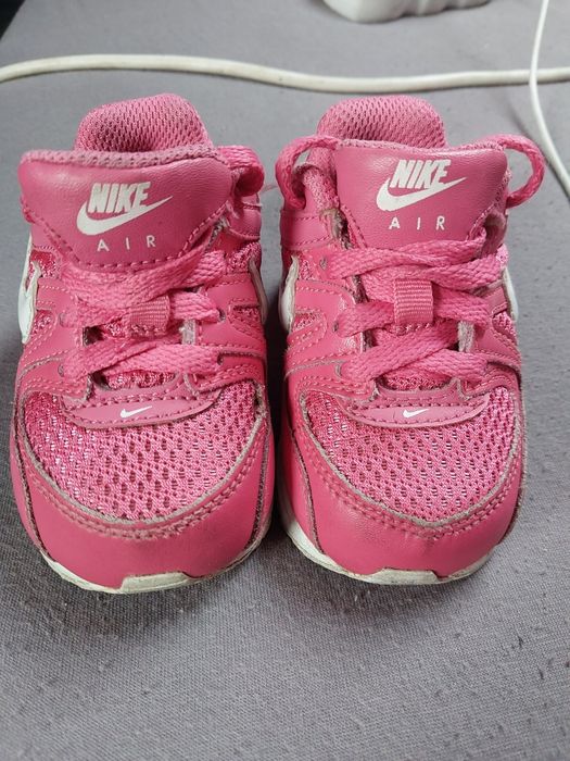 Różowe nike air max