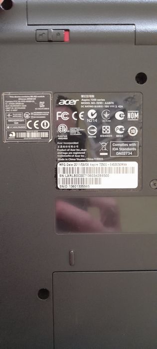Ноутбук Acer 7250