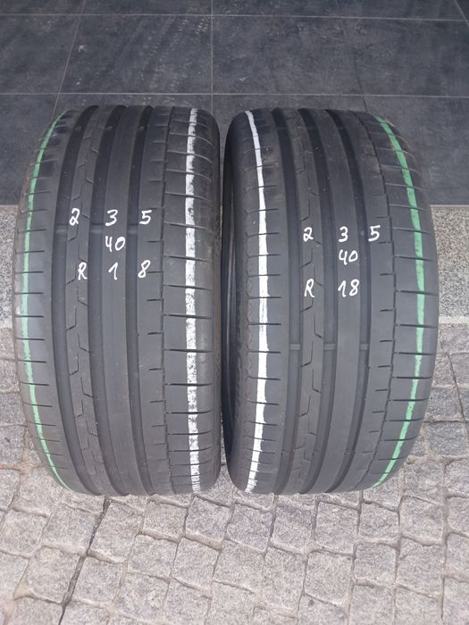 2 pneus 235 40 r18 continental