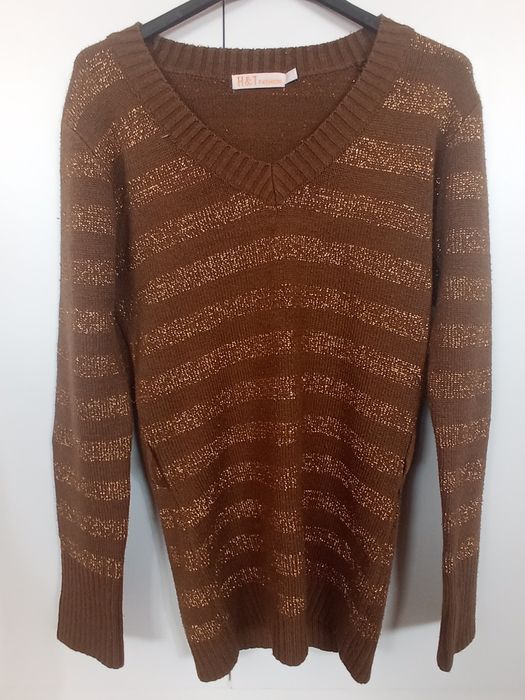 Sweter  w  paski