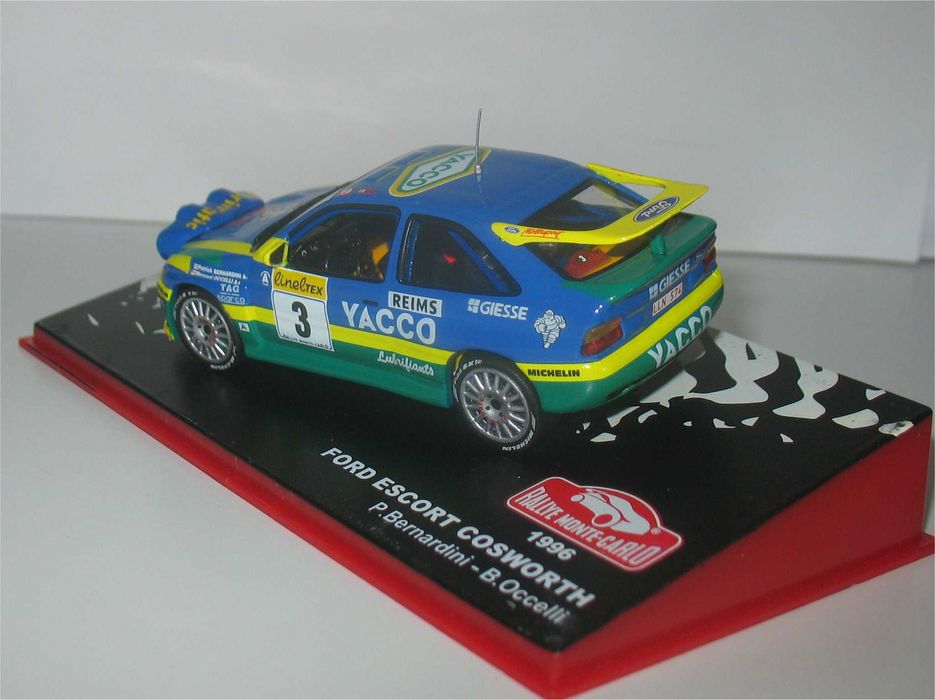 Ford Escort RS Cosworth -Vencedor Rally Monte Carlo 1996 -P Bernardini