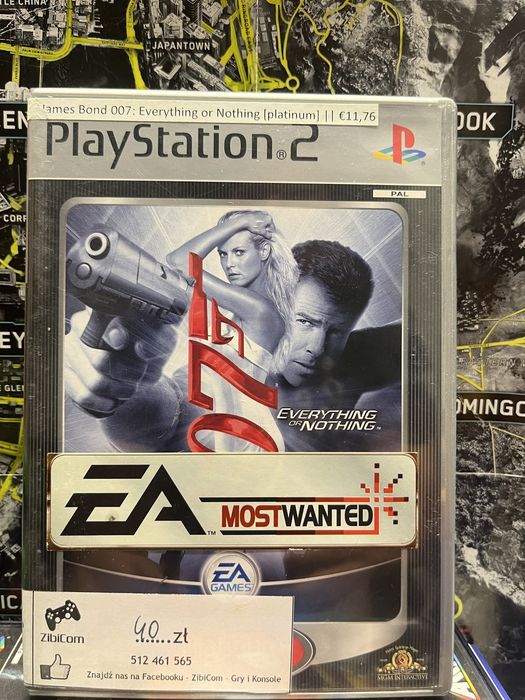 James Bond 007: Everything or Nothing | PS2 | Sklep | Kraków | Wysyłka