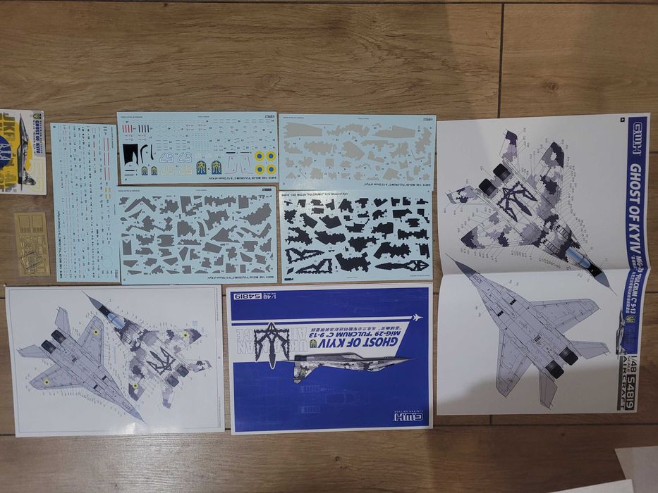 Great Wall Hobby S4819 1/48 МіГ-29 Привид Києва - лімітована версія