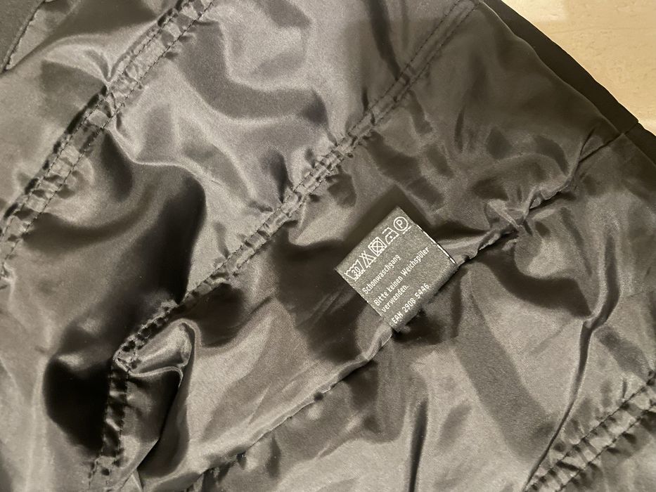 Kurtka parka płaszczyk męski 48/50 czarny