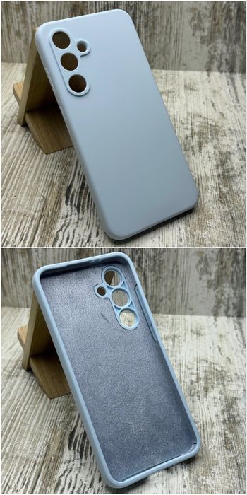 Чехол софттач Silicone на Samsung S24 FE/ S25 FE. Не пачкаются. Чохол
