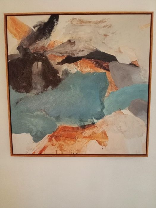 2 quadros moldura em madeira