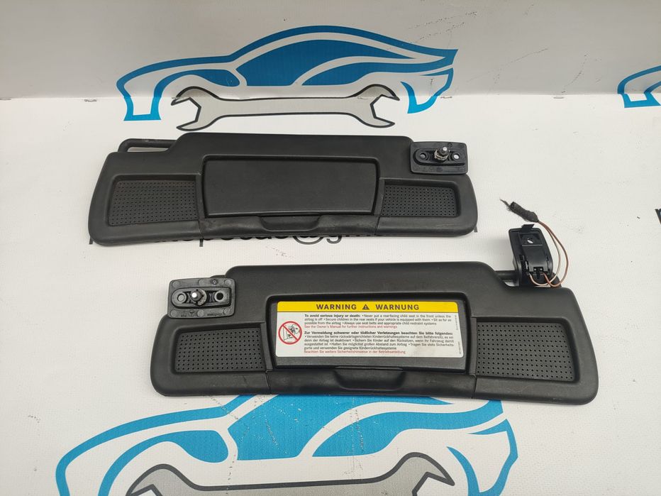 Palas De Sol Pretas Originais Mercedes SLK R171